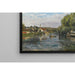 Reproduktion af maleriet La Seine à Port-Marly - Camille Pissarro
