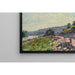 Reproduktion af maleriet La Seine au Bas-Meudon - Alfred Sisley