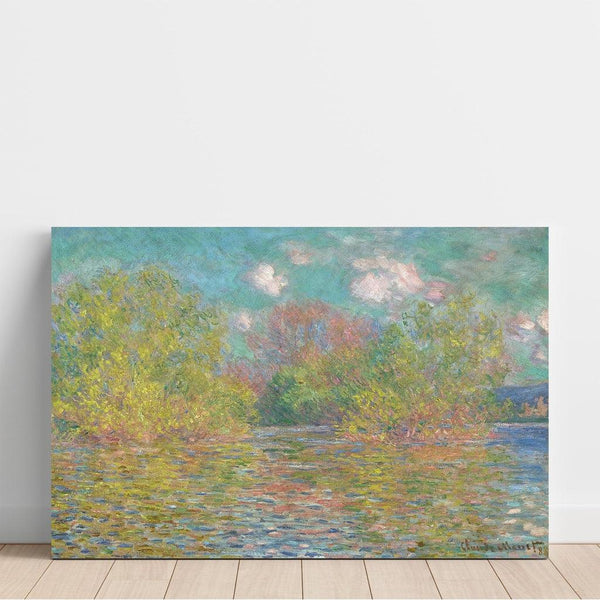 Reproduktion af maleriet La Seine nær Giverny - Claude Monet