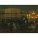 Reproduktion af maleriet La Sérénade, Venedig - Henri Le Sidaner