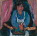 La Servante en bleu - Cham Soutine — visning af kunstværket