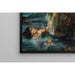 Reproduktion af maleriet La Sirène - John William Waterhouse
