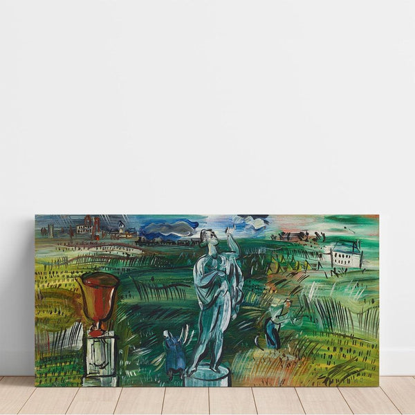 Reproduktion af maleriet La Statue - Raoul Dufy