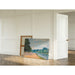 Reproduktion af maleriet La Tamise med Hampton Church - Alfred Sisley