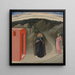 La Tentation de Saint Antoine l'Abbé - Maître de l'Osservanza — indrammet kunstværk på væggen