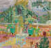 La Terrasse eller En terrasse i Grasse - Pierre Bonnard — visning af kunstværket