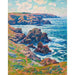 Reproduktion af maleriet La Terre De Cléden, Point De Raz, Finistère - Henry Moret