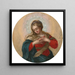 La Vierge Marie Immaculée - École génoise — indrammet kunstværk på væggen