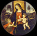 La Vierge et l'Enfant avec le Saint Jean-Baptiste enfant - Atelier de Bernardino di Betto — visning af kunstværket