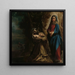 La Vision de Saint François d'Assise - Ludovico Carracci — vægpræsentation af kunstværket