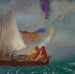 La Voile grise - Odilon Redon — visning af kunstværket