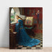 Reproduktion af maleriet La belle Rosamund - John William Waterhouse