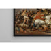 Reproduktion af maleriet La charge des Mamelouks - Francisco de Goya