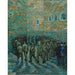 Reproduktion af maleriet La cour de la prison - Vincent van Gogh
