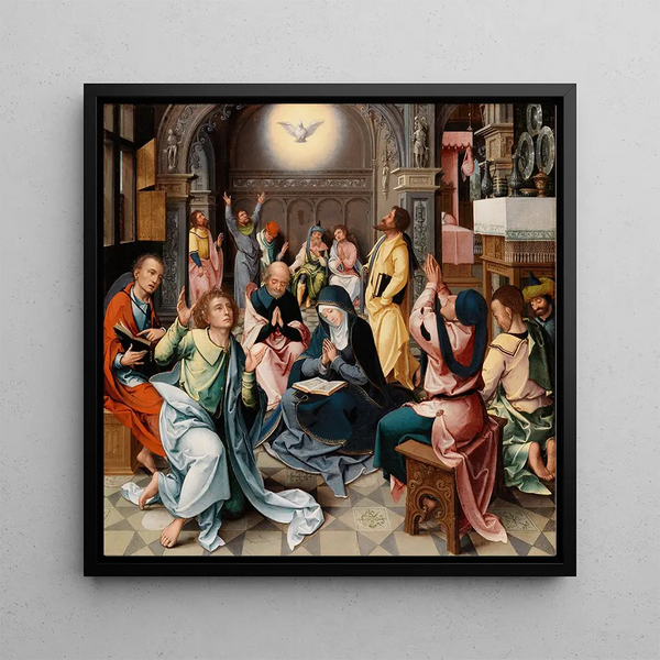 La descente du Saint-Esprit - Le Maître de 1518