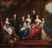 La famille de Charles XI med forældre fra hertugdømmet Holstein-Gottorp - David Klöcker Ehrenstrahl — visning af kunstværket