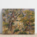 Reproduktion af maleriet La ferme des Collettes, Cagnes - Pierre-Auguste Renoir