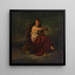 La force - Friedrich von Amerling — indrammet kunstværk på væggen