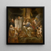 La loi humaine fondée sur la justice divine - Jacob Jordaens — indrammet kunstværk på væggen