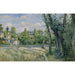 Reproduktion af maleriet "Lys af solen på vejen, Pontoise" - Camille Pissarro