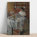 Reproduktion af maleriet La mangeuse d'huitres - James Ensor