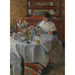 Reproduktion af maleriet La mangeuse d'huitres - James Ensor