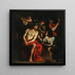 La moquerie du Christ - Domenico Fiasella — indrammet kunstværk på væggen