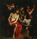 La moquerie du Christ - Domenico Fiasella — visning af kunstværket