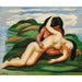 Reproduktion af maleriet La naufragée - Moïse Kisling