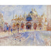 Reproduktion af maleriet af maleriet La place Saint Marc, Venedig - Pierre-Auguste Renoir