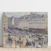 Reproduktion af maleriet La place du Havre, Paris - Camille Pissarro
