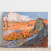Reproduktion af maleriet La plage rouge - Maurice Denis