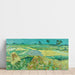 Reproduktion af maleriet La plaine d'Auvers - Vincent van Gogh