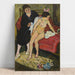 Reproduktion af maleriet La poupée abandonnée - Suzanne Valadon