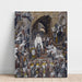 Reproduktion af maleriet La procession dans les rues de Jérusalem - James Tissot