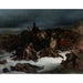 Reproduktion af maleriet La retraite de l'Armée de Napoléon à partir de la Russie en 1812 af Ary Scheffer