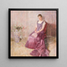 La robe d'État lilas de Madame von Birkenreuth - Karl Mediz — indrammet kunstværk på væggen