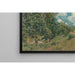 Reproduktion af maleriet La route de Versailles à Saint-Germain - Alfred Sisley