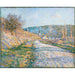 Reproduktion af maleriet La route de Vétheuil - Claude Monet