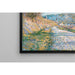 Reproduktion af maleriet La route de Vétheuil - Claude Monet