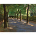 Reproduktion af maleriet La rue Colomier à Wannsee - Max Liebermann