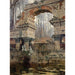 Reproduktion af maleriet La ruine romaine à Schönbrunn - Carl Moll