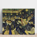 Reproduktion af maleriet af Vincent van Gogh - Arles dansehal maleri