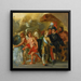 La scène de l'archiduchesse Isabelle - Eugène Delacroix — indrammet kunstværk på væggen