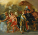 La scène de l'archiduchesse Isabelle - Eugène Delacroix — visning af kunstværket