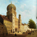 La synagogue sur la rue Oranienburger à Berlin - Emile Pierre Joseph de Cauwer — vist i et interiør