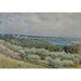 Reproduktion af maleriet La terrasse de Saint-Germain, forår - Alfred Sisley