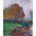 Reproduktion af maleriet af maleriet Vally of the Krems om efteråret - Alfred Zoff