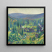 La vallée du vert Labastide-du-Vert - Henri Martin — indrammet kunstværk på væggen