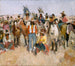 Fête des Jicarilla Apache - LaVerne Nelson Black — visning af kunstværket